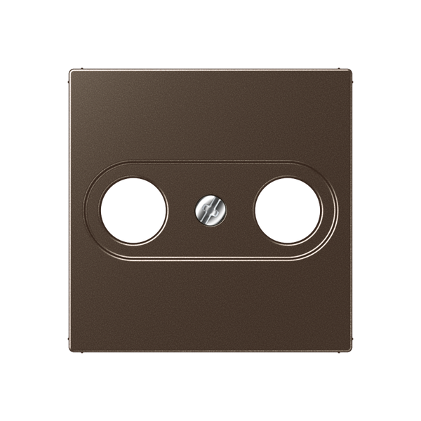 Centre plate for TV-FM-SAT socket A561PLTVMO image 1