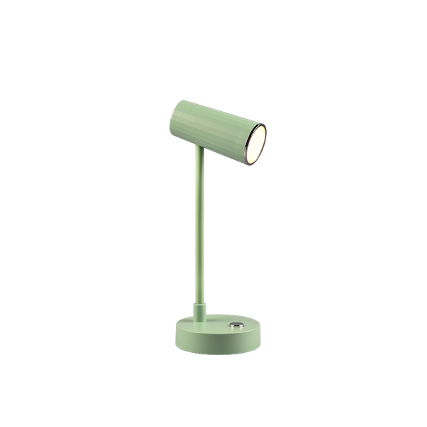 Lenny LED table lamp green rechargeable image 1