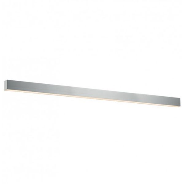 Linear Wall Lamp Direct+Indirect L2260 3000K Anod. image 1