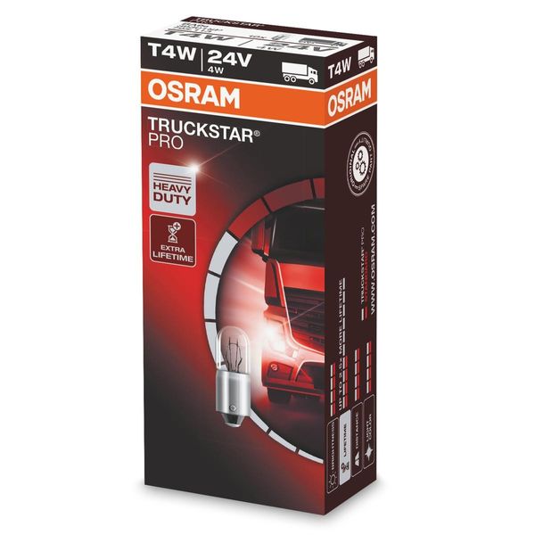 3930TSP 4W 24V BA9S 10 OSRAM image 1