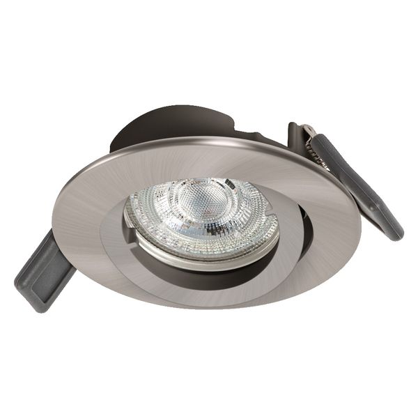 LED SPOT RECESS TWISTLOCK GU10 Incl. Osram LED 4.3W GU10 Brushed Nicke image 7