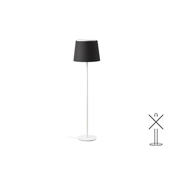 SAVOY FLOOR LAMP WHITE 1xE27 image 1