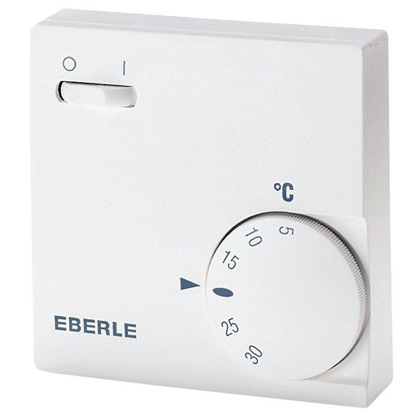 Room controller, 5-30C, UC 24V, 1 changeover contact, 1/1 A, on/off, with TA approx.5K image 2