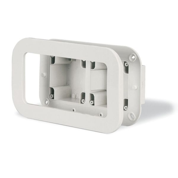 2 GANG M95X2 FLUSH MOUNTING BOX image 1