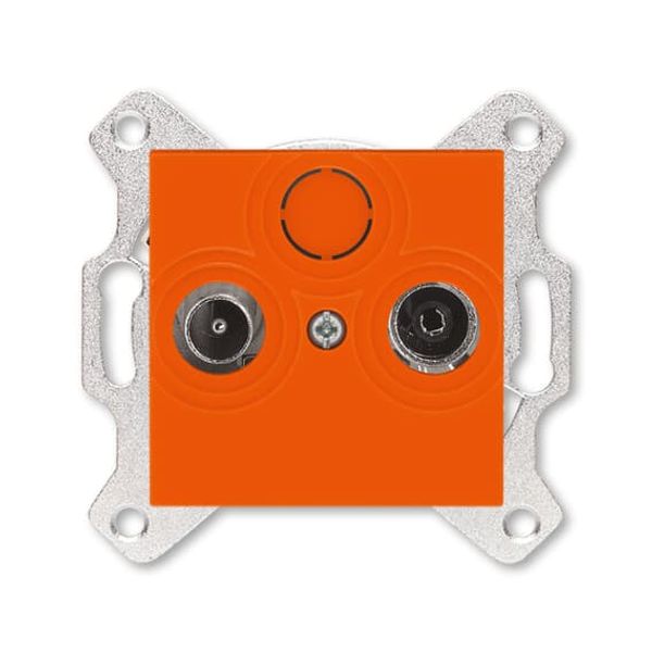 5011H-A03607 66W Data / Telecommunication / Antenna Loop-through socket orange - Levit image 1