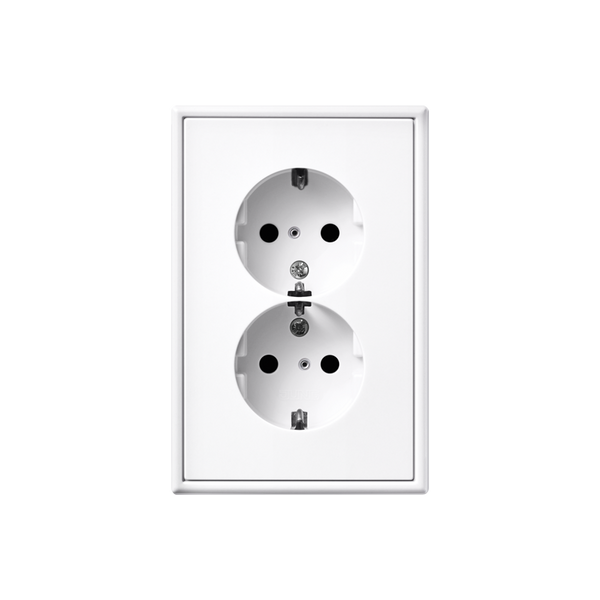 Double socket LS5015WW image 2