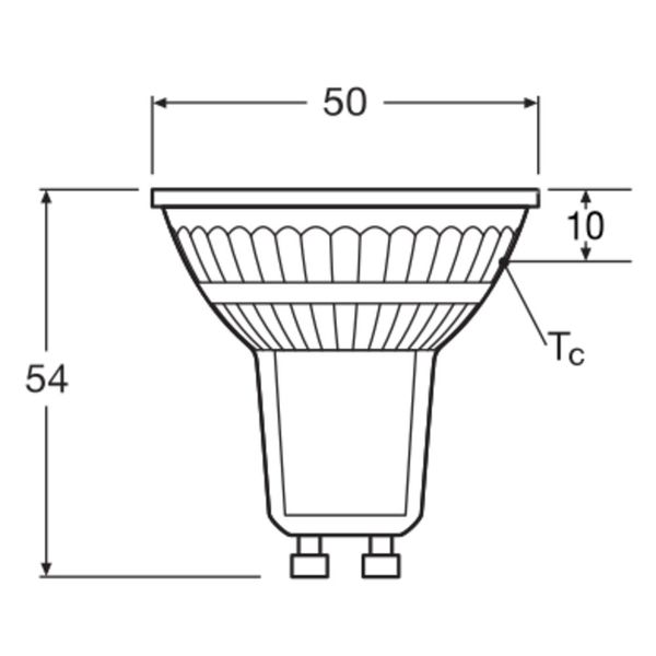 LED REFLECTOR PAR16 S 6W 940 GU10 image 7