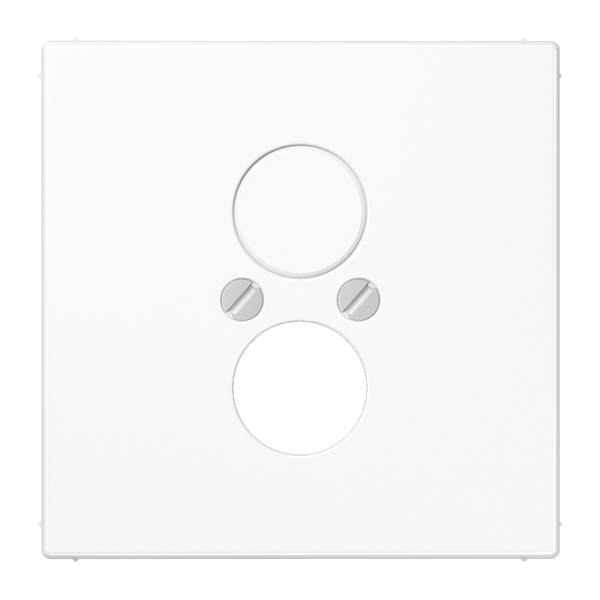 Centre plate for 2 loudspeaker sockets LS962WW image 4