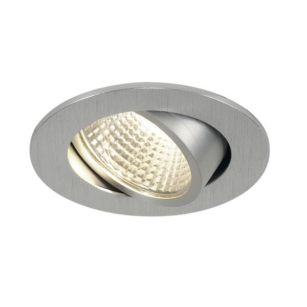 NEW TRIA LED 3W DL ROUND SET, alu brushed, 3W, 38ø, 3000K image 2