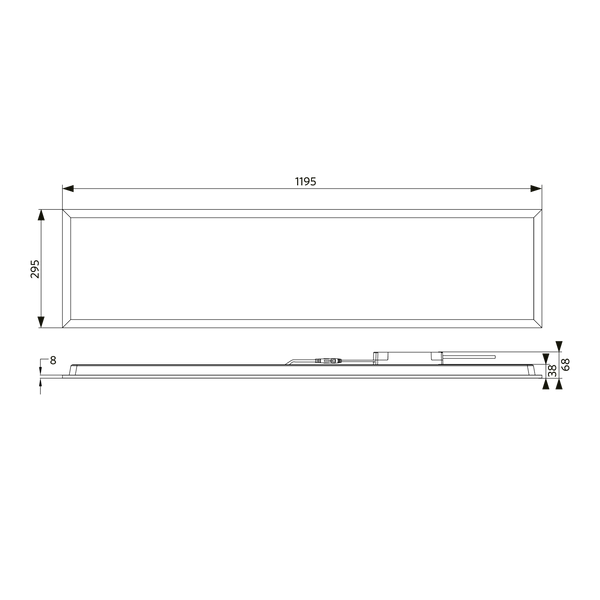 LEDPanelS-B3 Re295-32W-830-U19 image 3