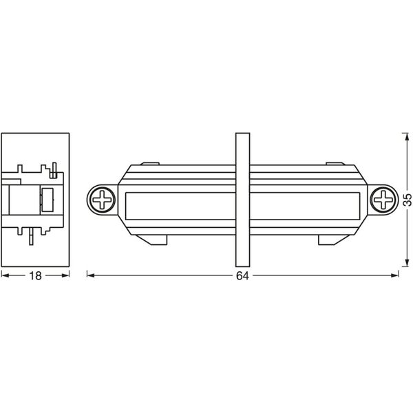 Tracklight accessories LINEAR CONNECTOR BLACK image 9