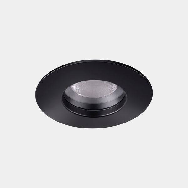 Downlight Play IP65 Round Fixed 12W LED neutral-white 4000K CRI 90 19.1º Black IP65 1144lm image 1