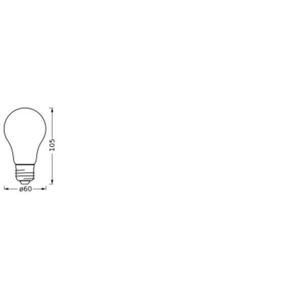 LED PCR LAMPS WITH CLASSIC A 4.9W 827 Frosted E27 image 58