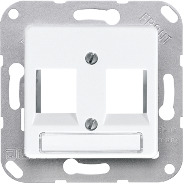 Centre plate for modular jack sockets 169-2NFWEWW image 3