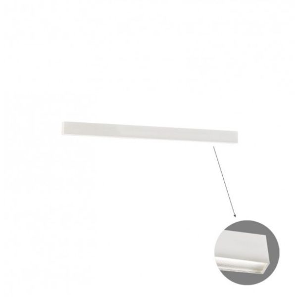 Linear Ceiling L1140 3000K White Microprismatic Di image 1