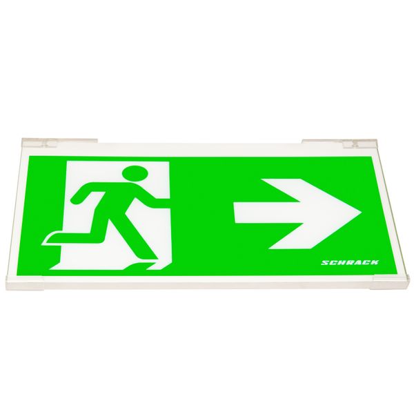 Edge for emergency luminaire Design KB incl. 4 pictos 30m image 1