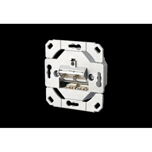 E-DAT C6A 2 port flush mounted without cover image 2