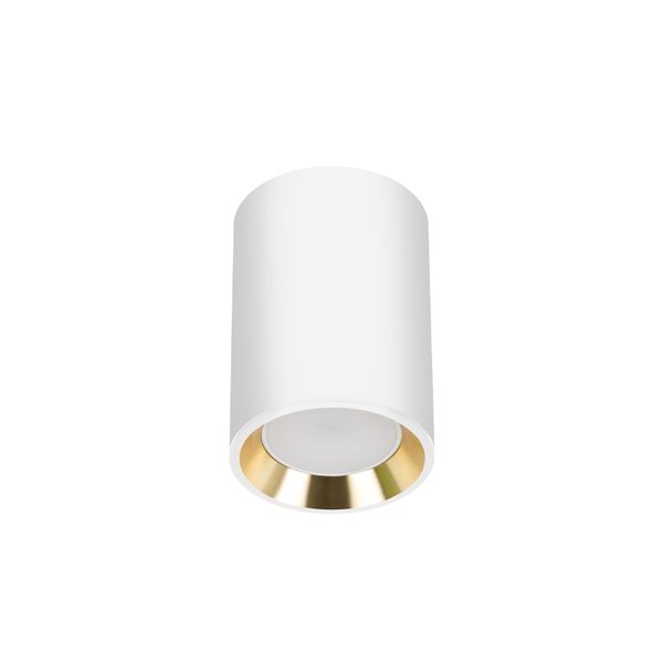 CHLOE MINI P20 round, body white, ring gold, edge white image 8