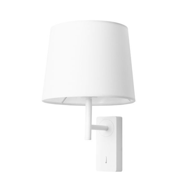 Wall fixture IP20 AURA E27 15 White image 1