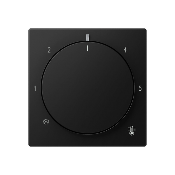 Centre plate with knob room thermostat A1749BFSWM image 1