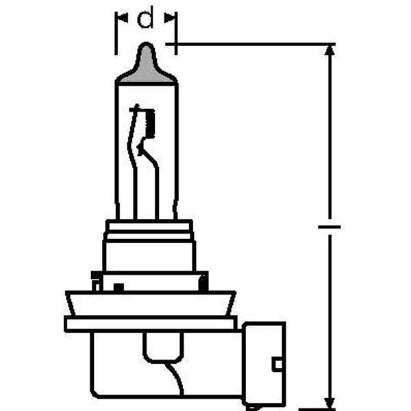 64216TSP 70W 24V PGJ19-2 10X2      OSRAM image 2