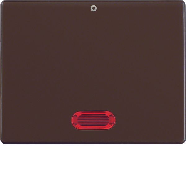 Rocker imprint "0", redlens , arsys, brown glossy image 1