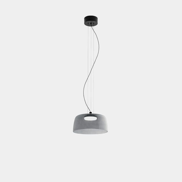 Pendant Levels 1 Body Ø320mm LED 17.2W SW 2700-3000-4000K PHASE CUT Black 1255lm image 1