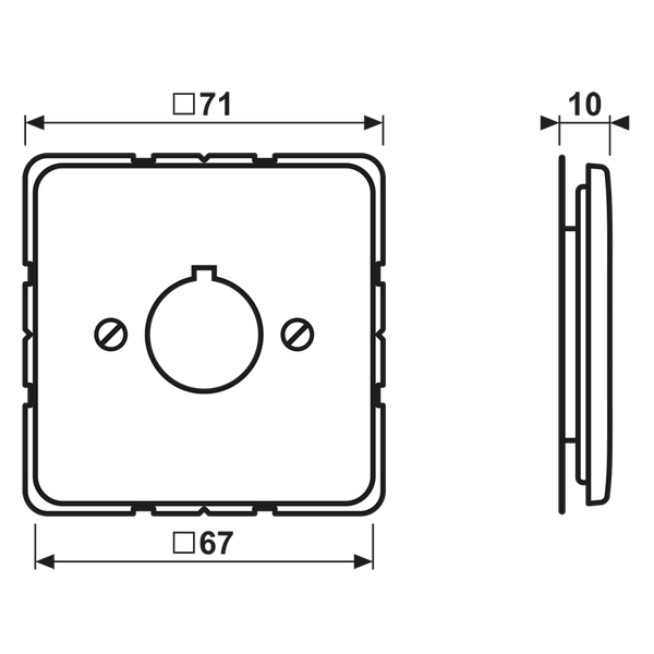 Center plate  f. commanding appliance CD564WW image 6