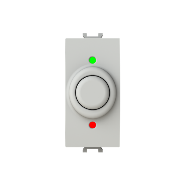 Electronic dimmer with rotary control for resistive loads 100-500W, 230V~ 50/60Hz White - Chiara image 1