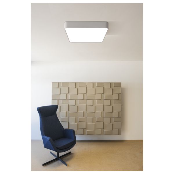 MEDO 60 SQUARE LED,Ceiling luminaire,silvergrey,1-10V,3000K image 5