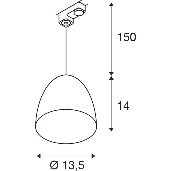 PARA CONE 14 GU10 max. 35W 230V kupfer image 2