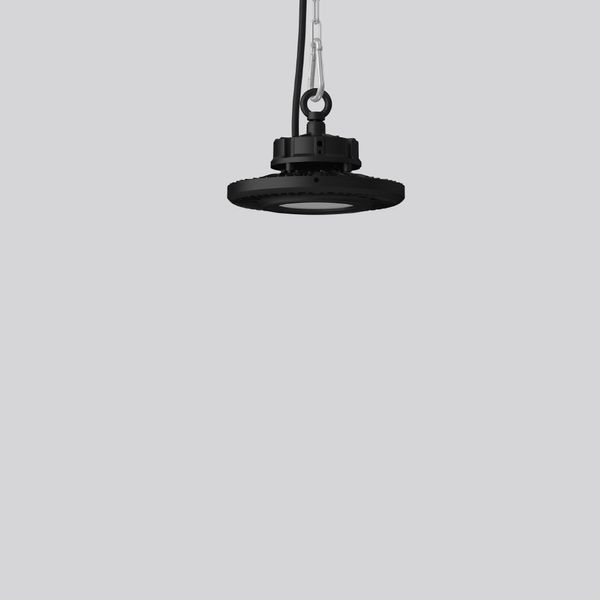 INDUSTRIAL HALL, 80 W, 10000 lm, 830, black, on/off Highbay luminaires image 1