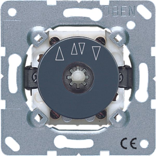 Rotary blind switch insert 1-pole 1234.10 image 2