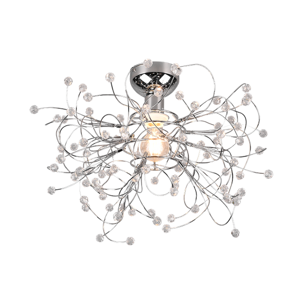 Gloria ceiling lamp 52 cm E27 chrome image 1