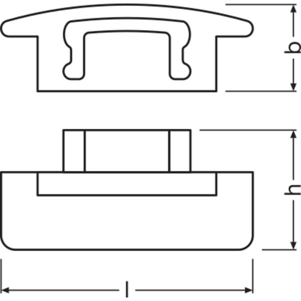 Flat Profiles for LED Strips -PF03/EC image 5