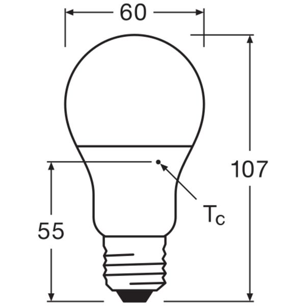 LED CLASSIC A V 8.5W 865 Frosted E27 image 7