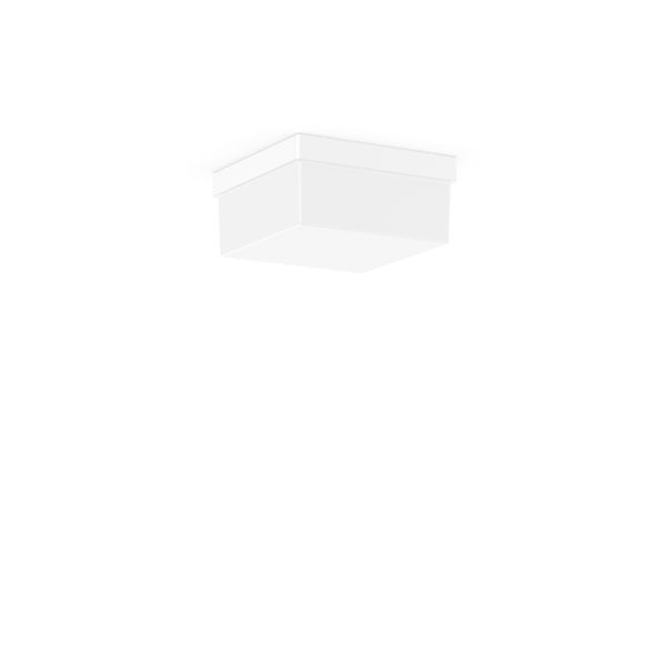 QUADRAT, white, on/off Ceiling and wall luminaires, L 226 B 226 H 110, image 1