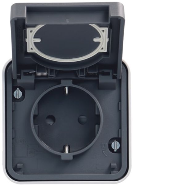 CUBYKO SOCKET SOCKET WALL IP55 GRAY image 1