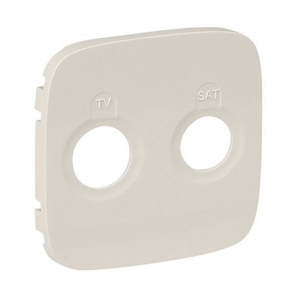 Cover plate Valena Allure - TV-SAT socket - ivory image 1