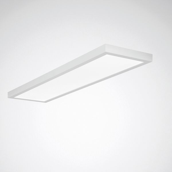 Surface-mounted luminaire Siella D Prisms White ETDD 33W 4000lm Wide reduced glare UGR19 (W19) IK02 3 SDCM 8157451 image 1