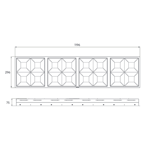 LEDPanelRc-G Re298-33W-DALI-4000-WH-CT image 4