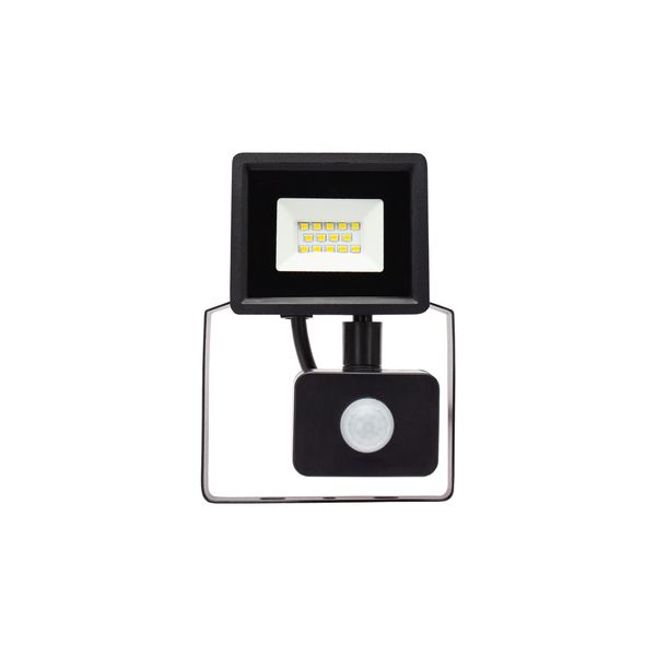 NOCTIS LUX 3 FLOODLIGHT 10W NW 230V IP44 114x150x53mm BLACK with PIR sensor image 12