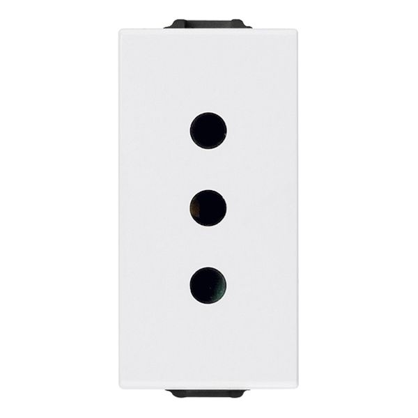 2P+E 10A P11 outlet white image 1