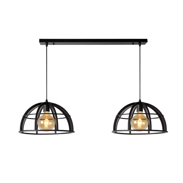 DIKRA Pendant 2xE27 60W  Black image 1