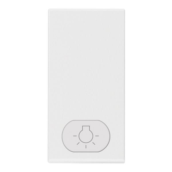 Button 1M light symbol white image 1