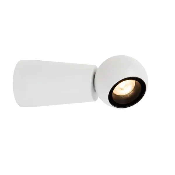 Lucide IPSOS - Wall lamp Indoor/Outdoor - LED - 1x6W 2700K - IP54 - White image 1