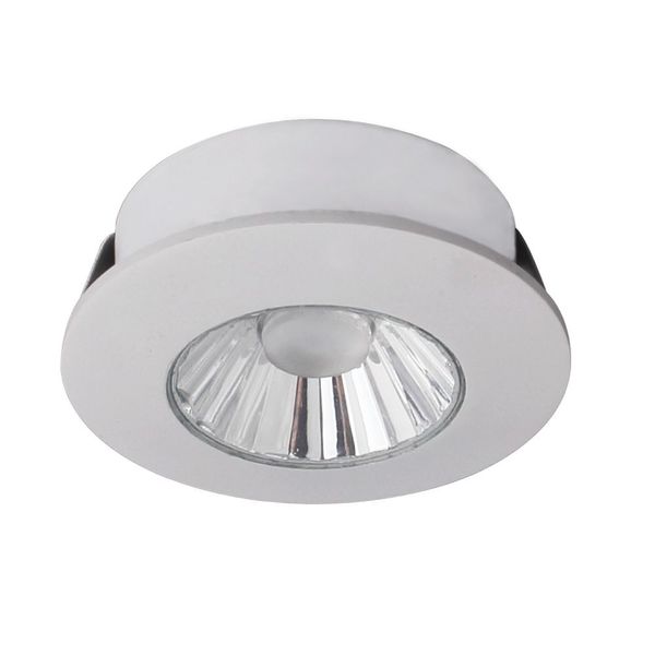 Downlight cabinet 176-264V  4W 2700K 260Lm 36Deg Ra90 white image 1