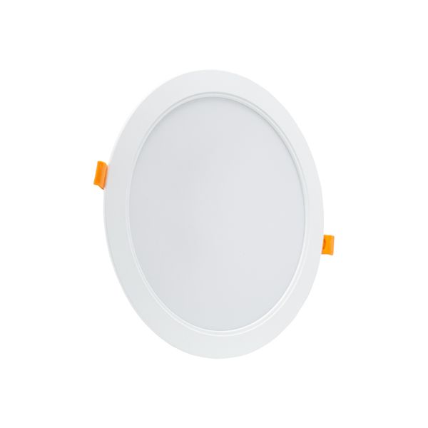 DURE 3 DOWNLIGHT 24W NW 230V 110DEG IP54 IK06 220X34 WHITE ROUND INTEGRATED DRIVE image 6