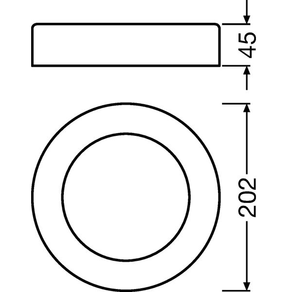 OUTDOOR SURFACE ROUND 13 W 3000 K IP54 GY image 3