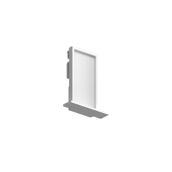 EGO END CAP RECESSED TRIM SENZA FORO WH image 2